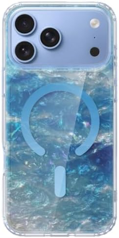 LONLI Hue for iPhone 18 Pro and 17 Pro Case, Glacier Blue Ocean