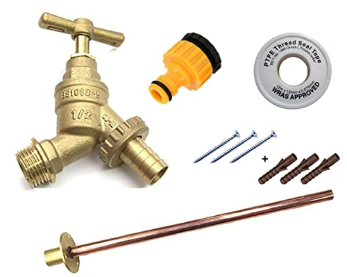 Outside Tap Kit With Through Wall Flange