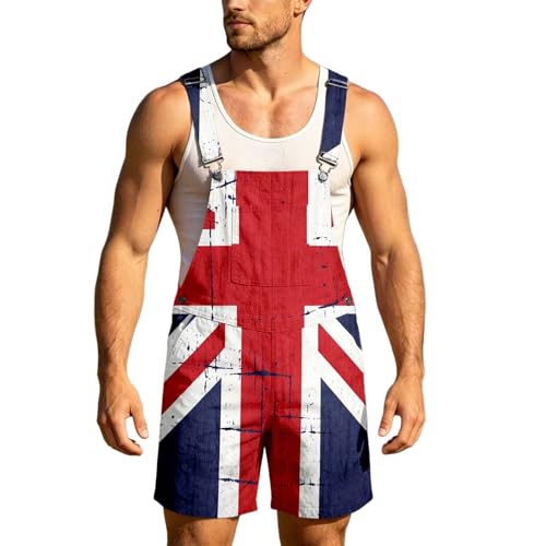 Body para hombre original con estampado británico ideal para eventos y ocasiones informales