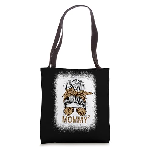 Mommy Of 2 Boys Girls Second Time Mother Mommy 2 Tote Bag
