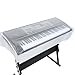 OriGlam Keyboards Cover Dust Cover, Piano Keyboard Dust Cover Electric/Digital Piano Dust Cover, Protective Keyboard Cover (76 Keys)