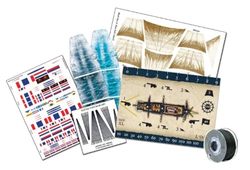 Black Seas The Age of Sail L'Orient for Black Seas Table Top Ship Combat Battle War Game 792412001 by Warlord Games - Used condition - Image 4