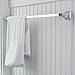 Speakman SA-1307 Rainier Bathroom Square Towel Bar, Polished Chrome
