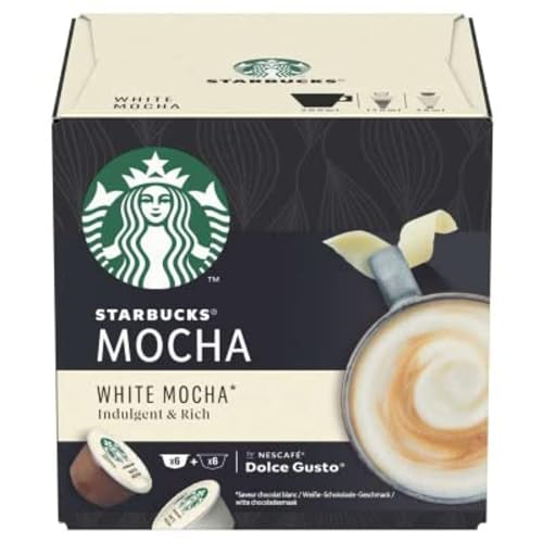 Starbucks 12 Cápsulas Dolce gusto Mocha white chocolate - Las 12 cápsulas