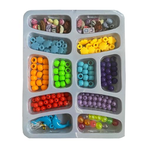 Kit Bijuteria, Love Biju, Toy Mix, Pretty, 170 peças com Fio