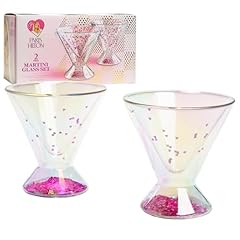 Iridescent with Glitter Hearts