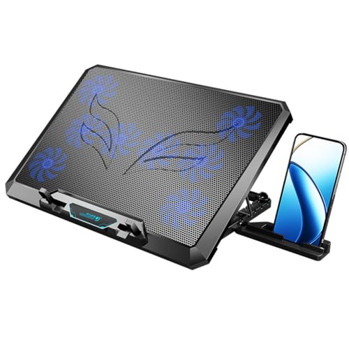 Base para Laptop con 8 Ventiladores y 5 Alturas Ajustables miniatura 1