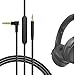 Produktbild GEEKRIA QuickFit Audio Kabel Kompatibel mit Bose QuietComfort 45, QC 45, QC 35 Series II, QC 35, QC 25 Kopfhörer, 2.5mm AUX Ersatz-Stereokabel für Kopfhörer mit Inline-Mikrofon (1.2m)