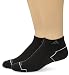 adidas Men's Climacool II Low Cut Sock (2-Pair), Black/Medium Lead/White, Size 6-12
