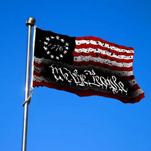 We The People 1776 Flag 3x5 Outdoor Double Sided with 2 Grommets for Outside House Indoor Yard Patriotic Banner Decor - Image 5