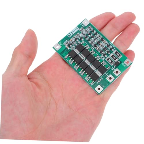 Custodia per Batterie plastica Resistente con Scheda Protezione e Porta Bilanciamento Scatola per Li Ion per Montaggio Te Supporto per Accumulatori e Conservazione