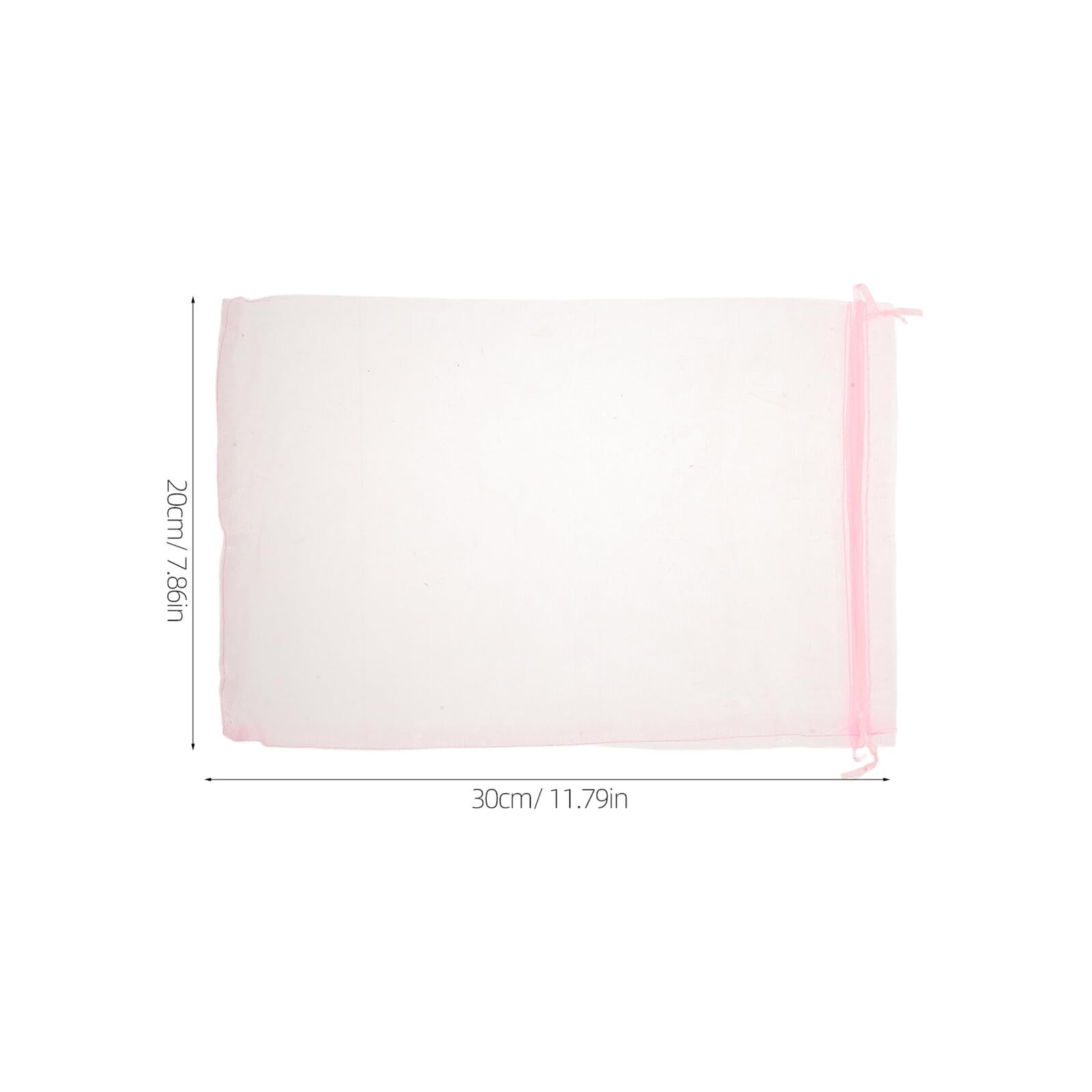 Holibanna Sachets Présents en Organza 20 X 30 CM Paquet à Cordon Transparents 100 Pièces Pochettes pour Bijoux et Bonbons Paquet D’Anniversaire pour Femmes Polyvalents pour Mariage et Fête