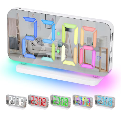 Sukeen Réveil, Horloge numérique LED 7,4