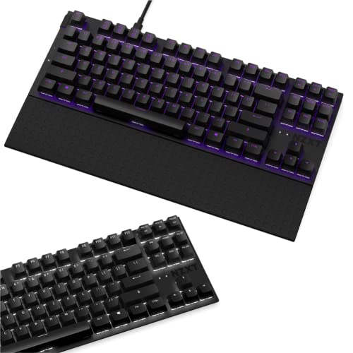 Funzione TKL 2022 - Tastiera meccanica Gamer per PC - Illuminazione - Switches RGB lineari - Switches MX compatibili - Switches sostituibili a Caldo - Tastiera Gamer Mecanica - IT (AZERTY) Nera - Tastiera gaming - Immagine 2