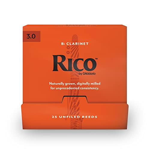 Feuilles pour clarinette D'Addario RCA0130-B25 | Boîte de 25 anches de rechange