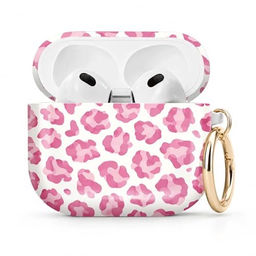 PLKTJOSA Airpod 4�P�[�X�Ή� TPU���킢���p�^�[���ی� �ϏՌ��� ���h�~�P�[�X �L�[�`�F�[�������O�t�� ���C�����X�[�d�Ή� (�s���N���p�[�h)