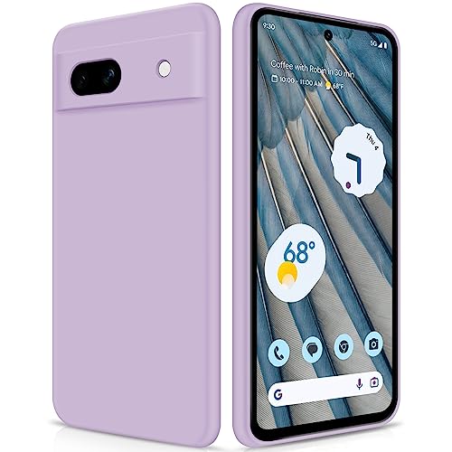 GiiYoon Case Compatible with Google Pixel 7A, Silky-Soft Touch Full-Body Protective Phone Silicone Case