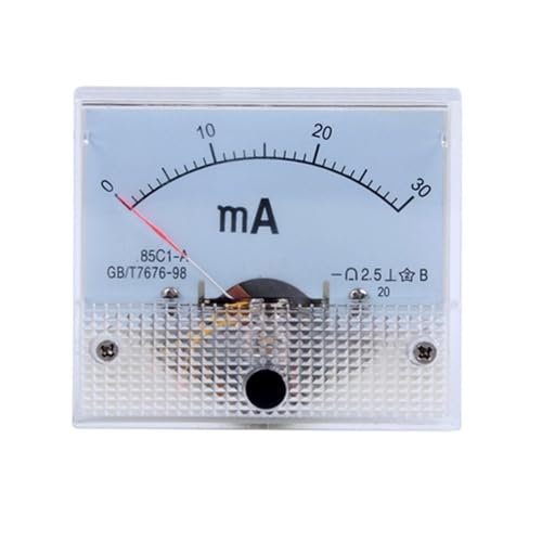 Ampèremètre analogique CC 85C1 surveiller courant faible 0-20mA
