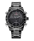 NaviForce NF9024 Black Analog-Digital Watch