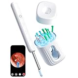 【IFデザイン賞】耳かき カメラ付き みみかき カメラ【2000万画素 収納ケース付き】耳掃除 カメラ付き耳かき 光る耳かき3.5mm極細レンズ 左右反転機能 イヤースプーン IP68防水 WIFI接続 耳のケア 耳垢除去 耳垢クリーニング 録画 写真 Type-C充電 子供 大人 お年寄り 父の日 母の日 記念日 誕生日 iOS&Android対応 日本語取扱説明書付き