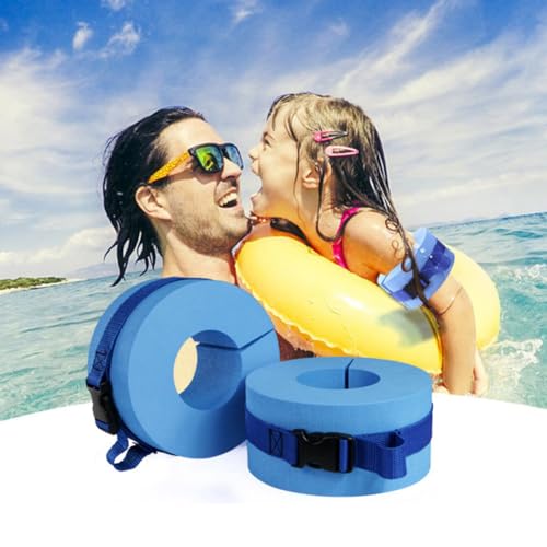 Banda de Tobillo para Natación con Hebilla Ajustable Azul miniatura 3