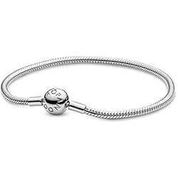 Pulseras Plata Mujer Originales PANDORA Pulsera 590728-18 Mujer Plata