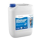 Cubex Professional Antialghe 5 kg | Antialga per piscina non schiumogeno | Igienizzante | Schiarente | Azzurrante | Piscina e Spa