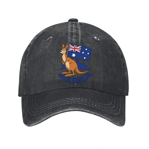 Casquette vintage Australia réglable pour protéger parents et enfants du soleil