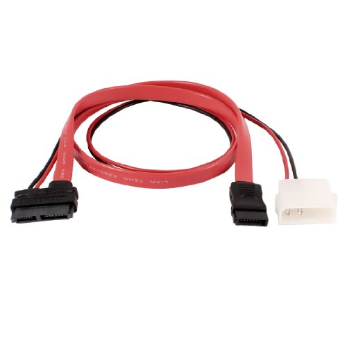 Cable adaptador SATA 7+6 Pin a SATA 7Pin + IDE 2Pin
