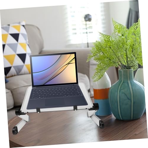 Soporte portátil para laptop ajustable de aluminio miniatura 2