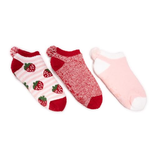 Image of MUK LUKS Women's Set of 3 Cozy Fruit Footies