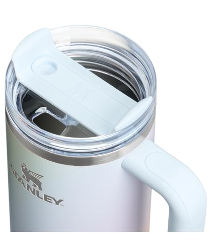 Image of STANLEY Quencher H2.0 Tumbler with Handle and Straw 30 oz | Flowstate 3-Position Lid | Cup Holder Compatible for Travel | Insulated Stainless Steel Cup | BPA-Free | Sunrise Spiral