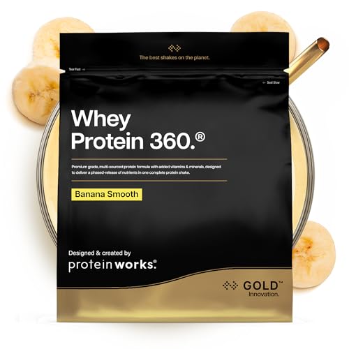 Protein Works | Whey Protein 360 - Gold, Banana Vellutata, 600g