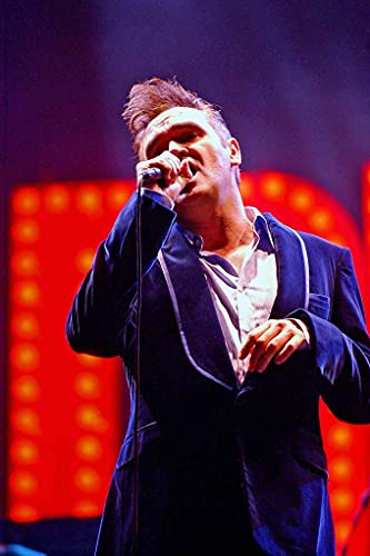 Affiche Morrissey Reading 2004 photo concert decoration murale