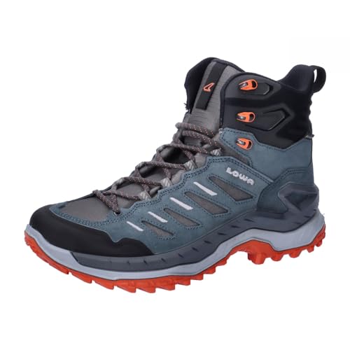 Preisvergleich Produktbild LOWA Stiefel mittel INNOVO GTX MID rauchgrün / Flame 43.5