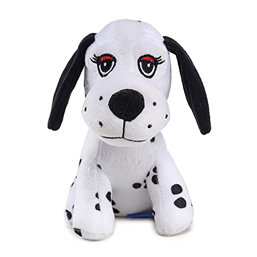 Image of Soft Animal Plush Dalmatian Dog Toy 20cm, White