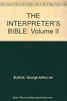 Hardcover THE INTERPRETER'S BIBLE: Volume II Book