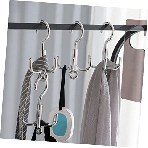 Zerodeko Advanced Rotating Hook Belt Hanger Hat Hangers Hats Organizer For Men Belt Rack Handbag Storage Holder Hat Rack Holder Tie Hanger Rotating Storage Hanger Multi-Functional Shoe Rack #TOP3
