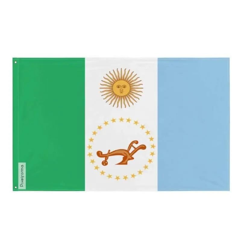Drapeau du Chaco anti-déchirure en polyester Pixelforma à œillets