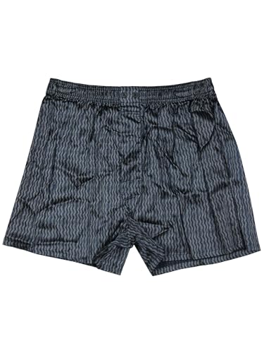 INTIMO Men's Zig Zag Stretch Silk Boxers Underwear4