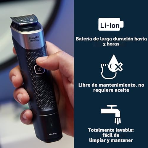 Philips Norelco Multigroom 5000 Series — close-up of materials and construction quality