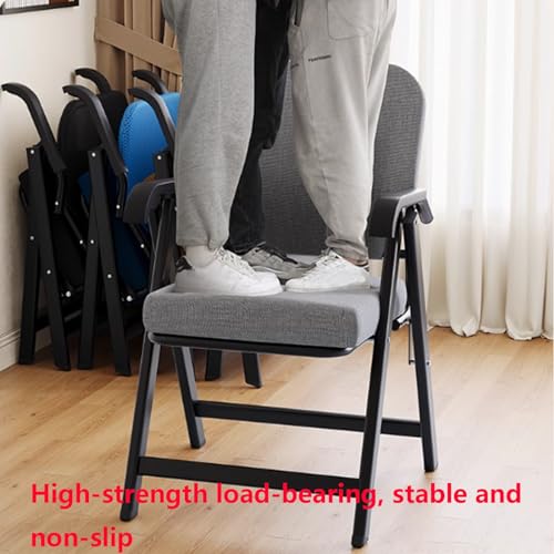 Chaise de bureau pliable confortable à dossier rebondissant - 5