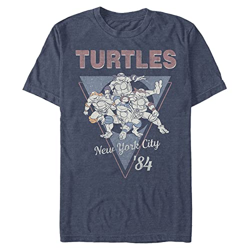 T-shirt Ninja Turtles Nickelodeon pour homme grande taille 3XL navy