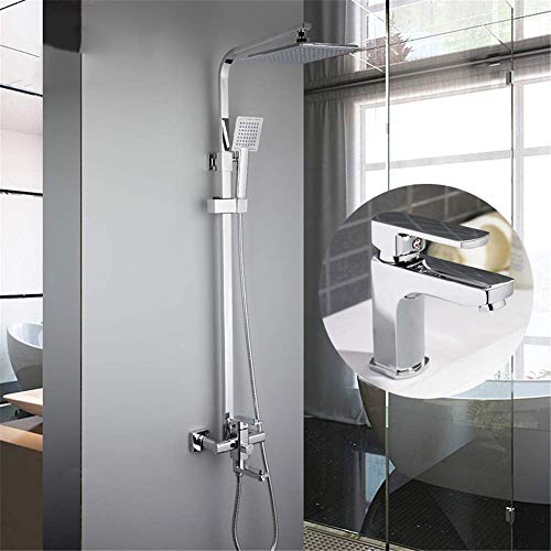 Mitigeur de lavabo et systèmes de douche de bain complets pour rénovation