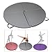 Aosekaa Foldable Pole Dance Mat Gymnastics Round Convenient Portable Equipment Dancing Floor Cushion for Workout Studio, Light gray