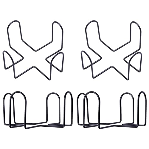 image for DUZFOREI Coaster Holder Storage, 4 PCS Stainless Steel Holder for Squa