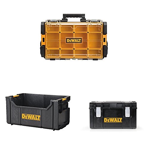 Dewalt DWST08202 Tough System 100 Bucket Tool Organizer with Tough System Tote and Large Tough System Case
