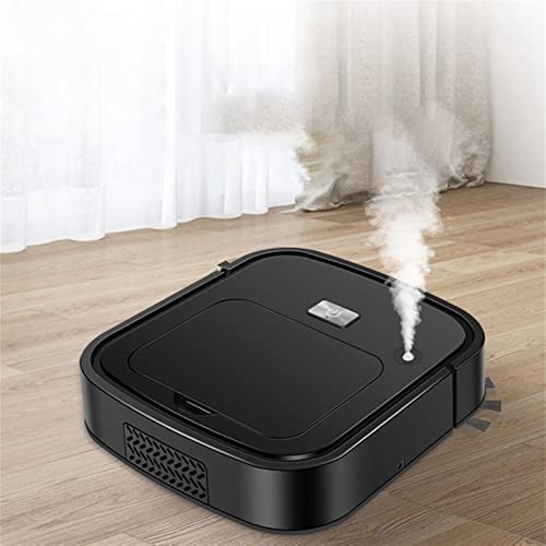 Robot aspirateur intelligent 4-en-1 balayage et glissement vert clair - 2
