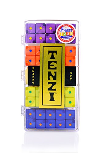 Tenzi Snazzy Set - 40 dice - Colors may vary