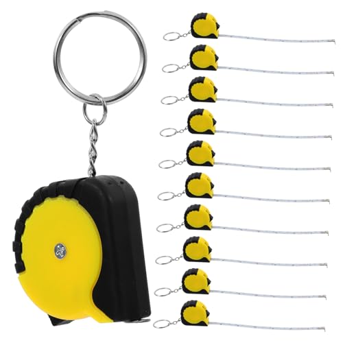 Mini cinta métrica retráctil llave 12 piezas ERINGOGO miniatura 1